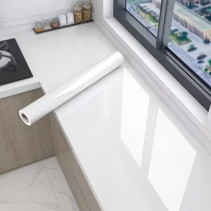 Kitchen Pearlescent Film Waterproof Wallpaper PVC Self-Adhesive Wall Stickers DIY Home Decor for Room Wardrobe Cabinet Furniture