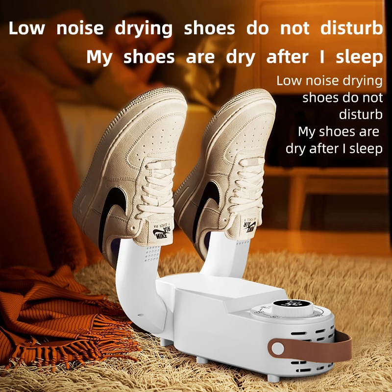 HOMEFISH Intelligent Shoe Dryer Quick Drying Deodorizing Sterilizing Adjustable Timer Household Shoe Warmer And Heater - Image 5