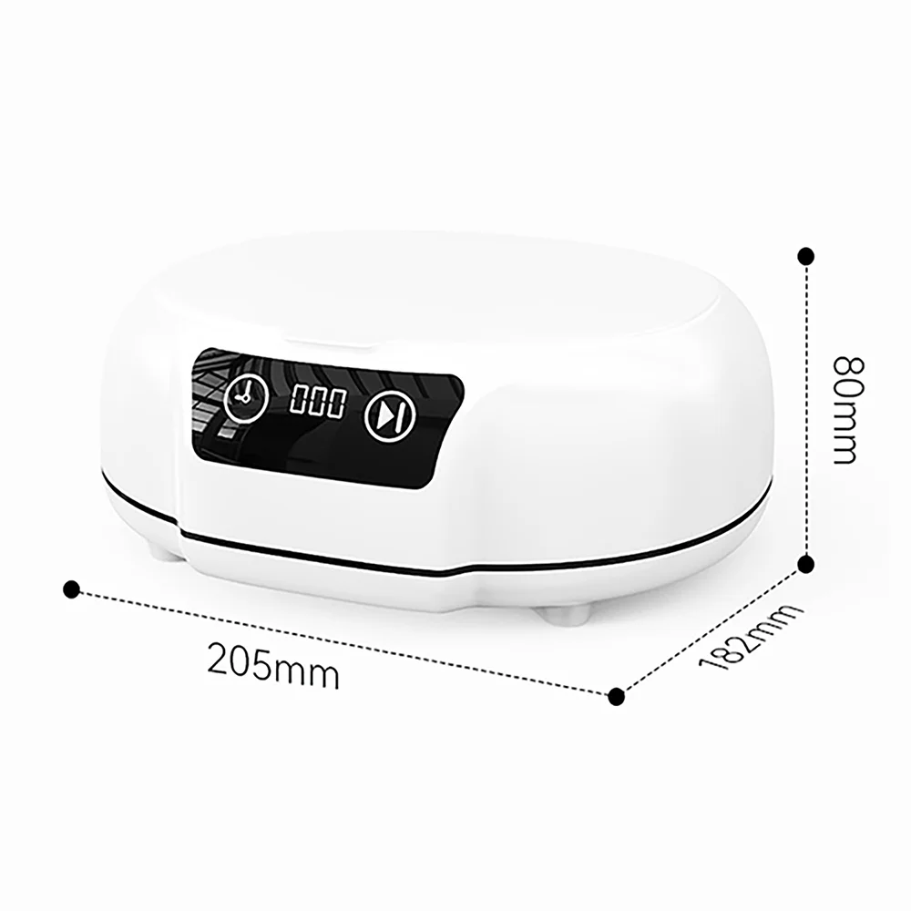 KUNPHY 600ml Ultrasonic Cleaner Ultrasound Glasses Jewelry Cleaner 48KHZ Ultrasonic Washing Bath for Household Dental Appliances - Image 6